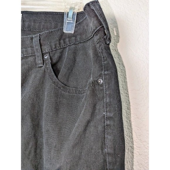 Men's Levi's Denizen Black Denim Jeans Size 36 x 32 - Picture 4 of 10